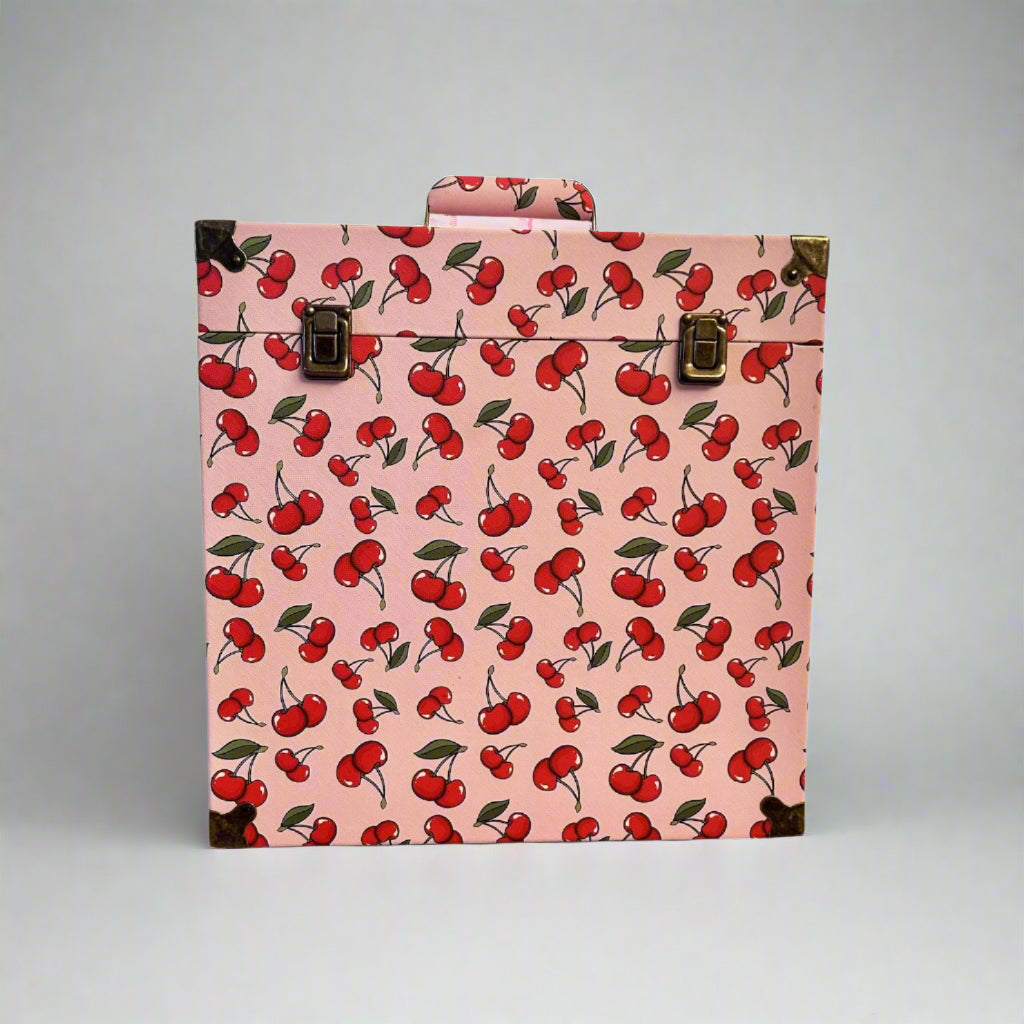Cherry Vinyl Record Box