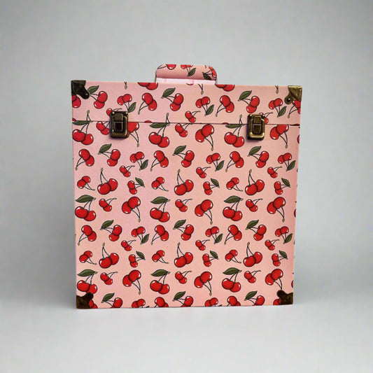 Cherry Vinyl Record Box