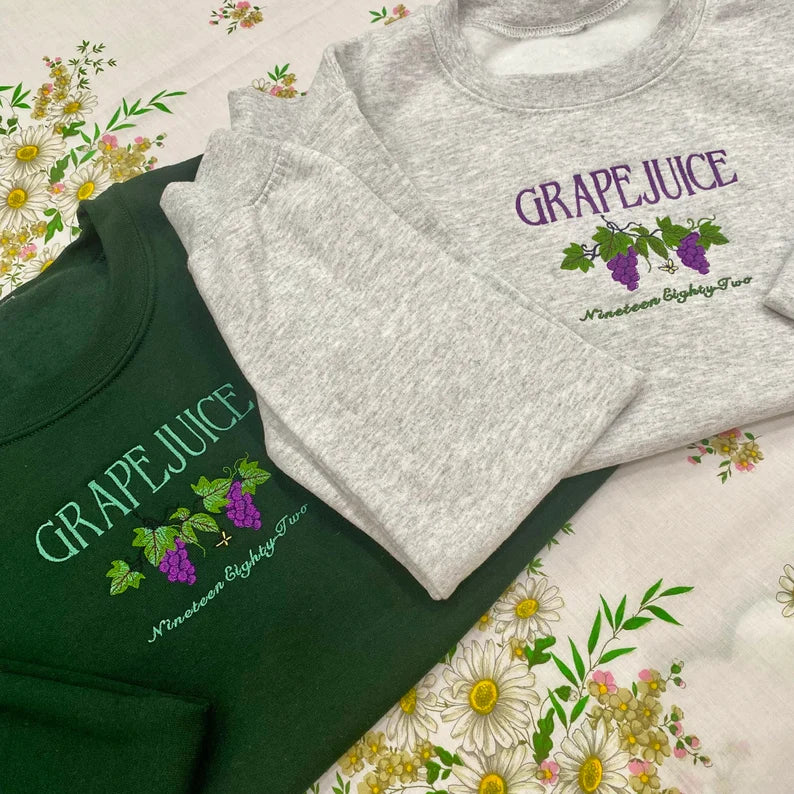Grapejuice Crewneck Sweater