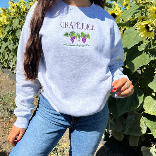 Grapejuice Crewneck Sweater